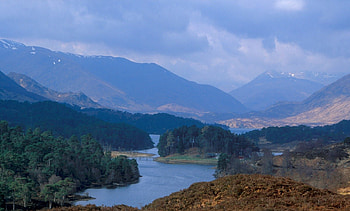 Loch Affric and Glen Affric - Scotland, Scottish Highlands, Scotland, Glen Affric, Loch Affric HD wallpaper