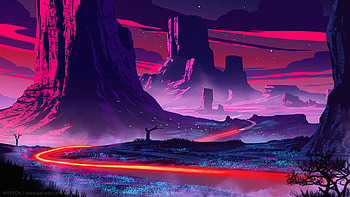 The Route Dream, artist, artwork, digital-art, artstation HD wallpaper