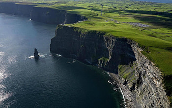 Ireland beach, background, Seashore scenery HD wallpaper