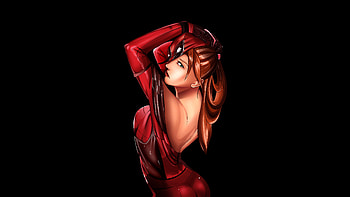 Deadpool Girl , deadpool, superheroes, artwork, digital-art, art, dark, black, artstation HD wallpaper