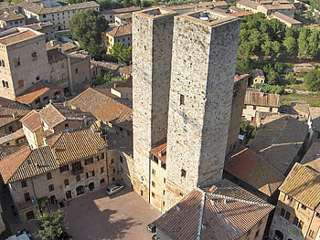 San Gimignano, Architectural beauty, Historic city HD wallpaper