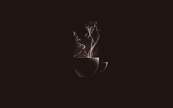 Coffee cup collection, Variety of coffee cups, Backgrounds for coffee lovers, Coffee-themed delight HD wallpaper