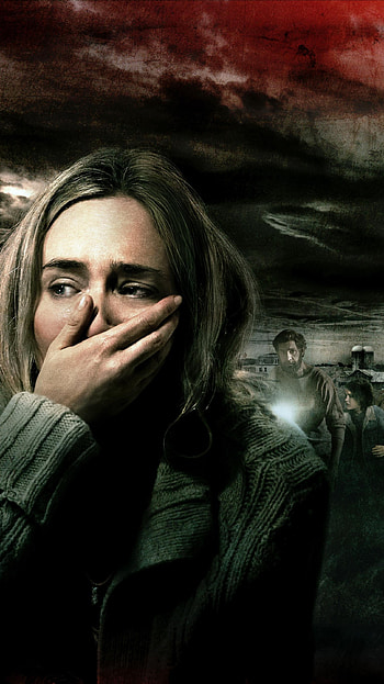A Quiet Place, Thrilling silence, Intense drama, Haunting visuals HD phone wallpaper