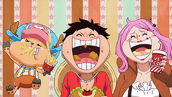 One Piece : Luffy, Chopper & Jewelry Bonney Laugh Together, Anime, One Piece, Jewelry Bonney, Monkey D. Luffy, Tony Tony Chopper HD wallpaper