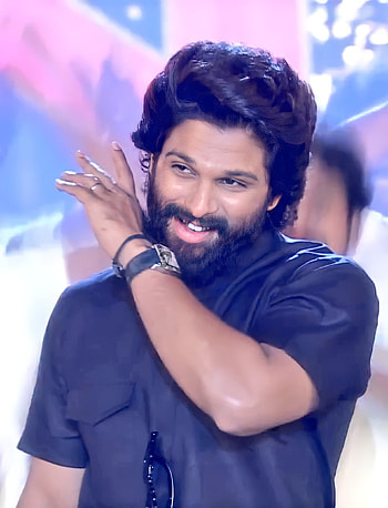 Pushpa, blue, stylish Star, Allu Arjun HD phone wallpaper