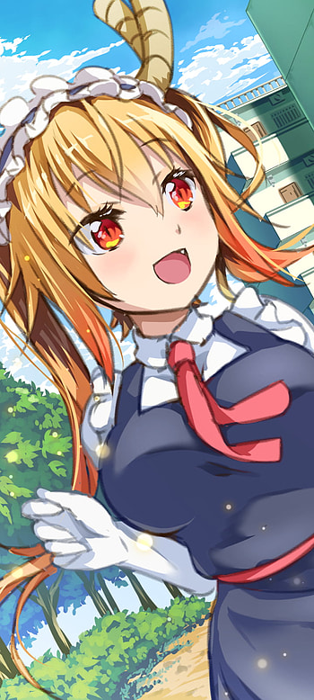 Tohru — Miss Kobayashi's Dragon Maid Anime , Tohru (Miss Kobayashi's Dragon Maid), Anime, Miss Kobayashi's Dragon Maid HD phone wallpaper