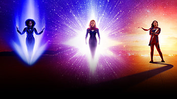 The Marvels : Dynamic Heroes Unite in Cosmic Light, movie, The Marvels HD wallpaper