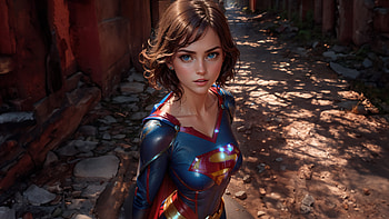 Supergirl Infinite Grace, supergirl, superheroes, artwork, digital-art, art, deviantart HD wallpaper