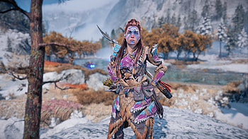 Aloy, Horizon Forbidden West, Aloy (Horizon Series), video game, PlayStation 5, ingame screenshot HD wallpaper
