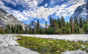 Nature, r, California, National Park, Yosemite, Sierra Nevada HD wallpaper