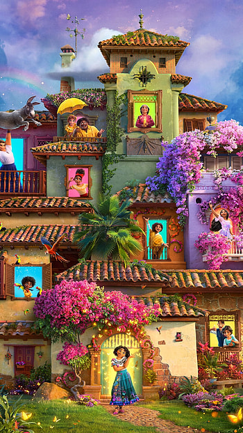 Encanto, Disney animation, Enchanting world, Memorable songs HD phone wallpaper