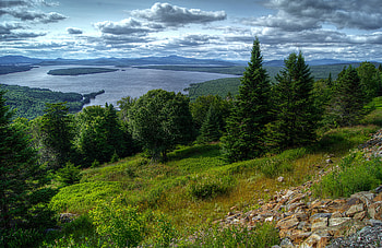 Nature, Trees, Sky, Usa, Lake, United States HD wallpaper