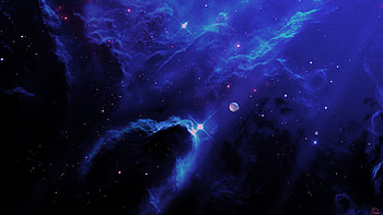 Dark Realm Planets , digital-universe, planets, galaxy, deviantart HD wallpaper