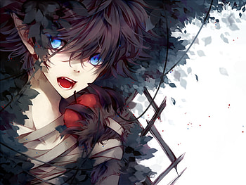 dark elf, blue, darkness, elf, anime HD wallpaper