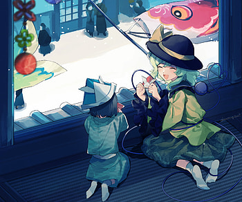 Koishi Komeiji, Koishi Komeiji, Anime, Touhou HD wallpaper