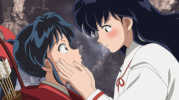 Kagome Higurashi, Yashahime sequel, Emotional reunion, Legacy of the past HD wallpaper