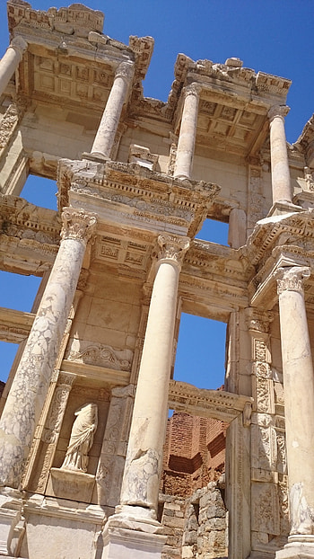 Celsus ktphanesi, Efs Antikkent, Antik Yunan, Seyahat HD phone wallpaper