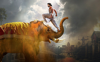Baahubali 2: The Conclusion, Movie, Elephant HD wallpaper