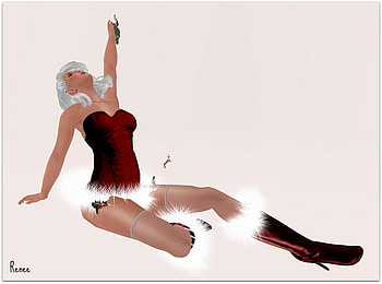 Ho Ho outfit, holidays, santas helpers, xmas, christmas HD wallpaper