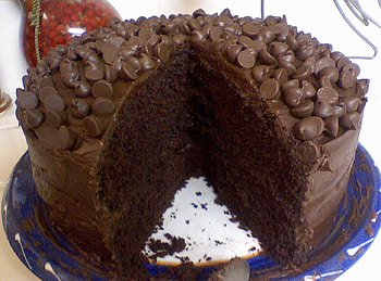 Chocolate cake , sweet, abstract, food, graphy HD wallpaper
