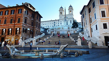 Piazza di Spagna, Rome, Travels, Symbols of the Eternal City HD wallpaper