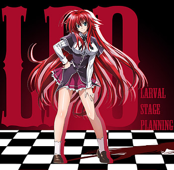 Rias Gremory, dxd, school, high, anime HD wallpaper