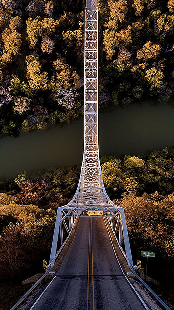 Unique, Bridge HD phone wallpaper