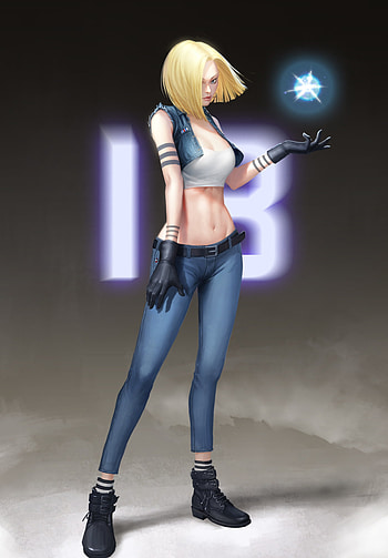 Android 18, Dragon Ball character, Dragon Ball series HD phone wallpaper