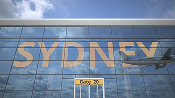 Sydney Airport, M12 way, We build value HD wallpaper