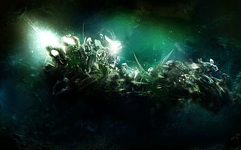 Abstract, Background, Flight, Explosion HD wallpaper