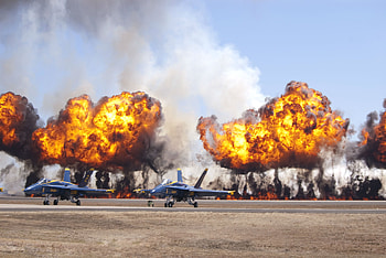 Jet Fighter, Explosion, Military, Airplane, Fly HD wallpaper