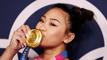 Gold Medal, Sunisa Lee HD wallpaper