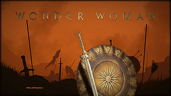 Wonder Woman's Sword and Shield, , amazon warrior, wonder woman, nexus, dc comics, paradise island, , cartoons, tv series, 1920x1080 only, anime, diana prince HD wallpaper