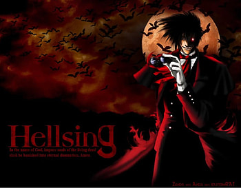 alucard, bats his fav glasses, coool, awsoom HD wallpaper