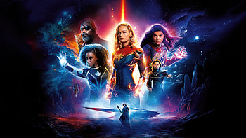The Marvels Movie : Epic Marvel Heroes Unite, movie, The Marvels HD wallpaper