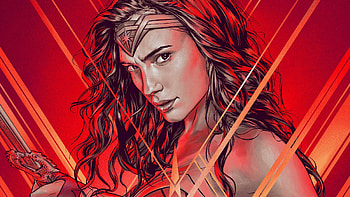 Art Wonder Woman, wonder-woman, superheroes, artist, artwork, digital-art HD wallpaper
