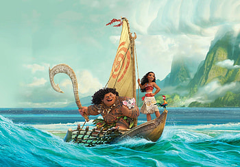 Moana Disney , Fan-created artwork, Zoey Thompson's gallery, Magical journey HD wallpaper