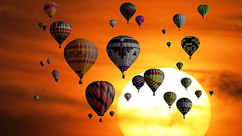 graphy , Air balloon beauty, Visual delight, art HD wallpaper