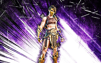 Sica, grunge art, Fortnite Battle Royale, Fortnite characters, Sica Skin, violet abstract rays, Fortnite, Sica Fortnite HD wallpaper
