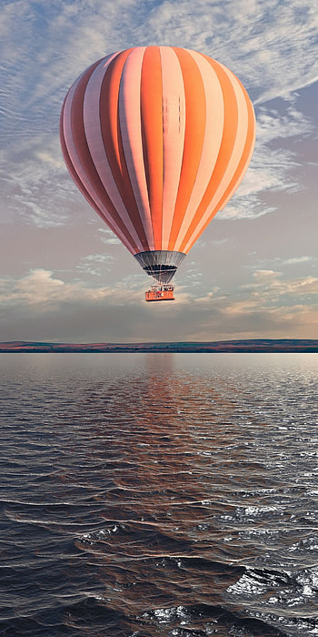 Air sports, Hot air balloon flight, Chat , Scenery HD phone wallpaper