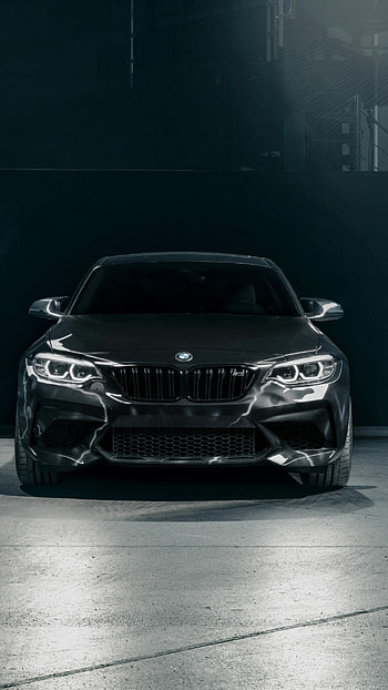 BMW 2 Series, Black car, M2 Samsung Galaxy, Xperia Z HD phone wallpaper