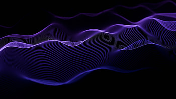 Purple Waves Light Abstract, abstract, artist, artwork, digital-art HD wallpaper