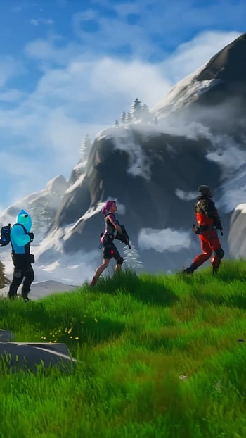 Fortnite Chapter 3, Season 2, Fortnite Mountain, mountain, fortnite HD phone wallpaper