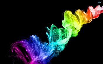 Colorful Smoke HD wallpaper