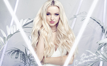 Beautiful and blonde, actress, Dove Cameron HD wallpaper