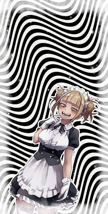 Toga im a maid outfit, mha, bnha, yandere HD phone wallpaper