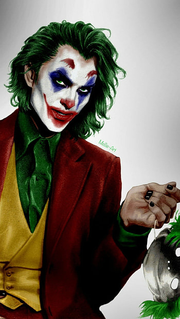 Joker, Bad Joker Painting HD phone wallpaper