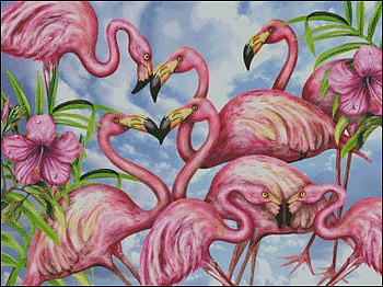 MATING FOR LIFE, schory, life, flamingos, lori, mating HD wallpaper
