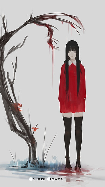 Depressing, Anime, Girl, Sad HD phone wallpaper