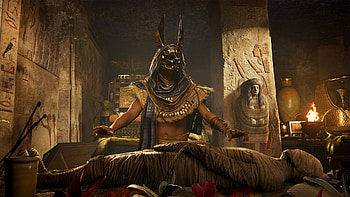 Assassin's Creed Origins : Unraveling Mummy Mysteries, video game, Assassin's Creed, Assassin's Creed Origins, mummy, anubis HD wallpaper
